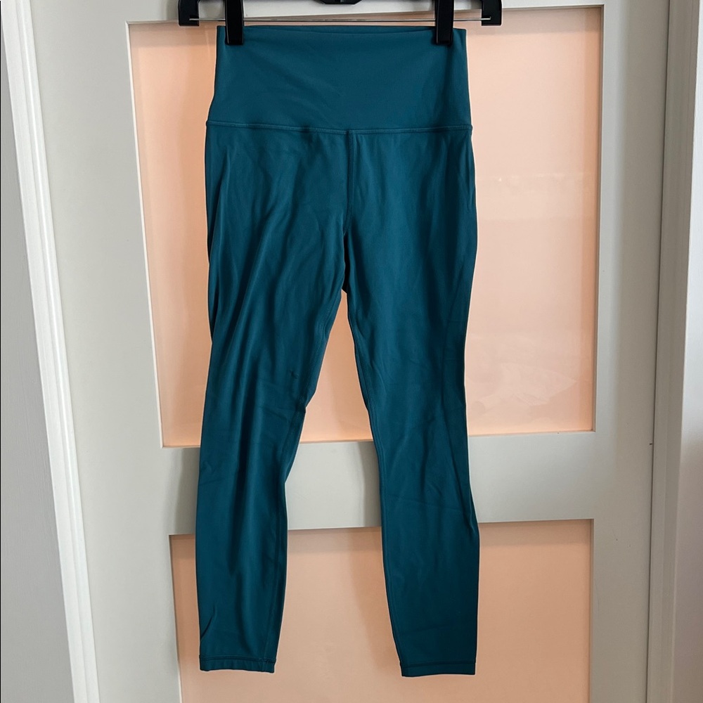 Athleta Teal 7/8 Transcend Tight Leggings